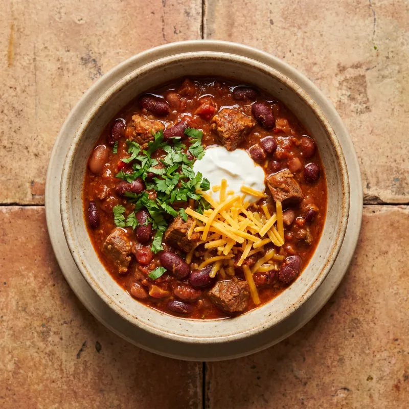 Chili con carne sa bolonjez sosom