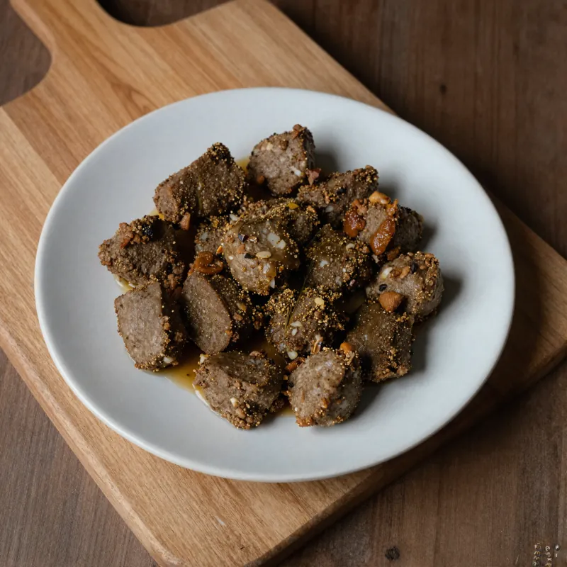 Pečena pastrmka sa vrganjima iz rerne