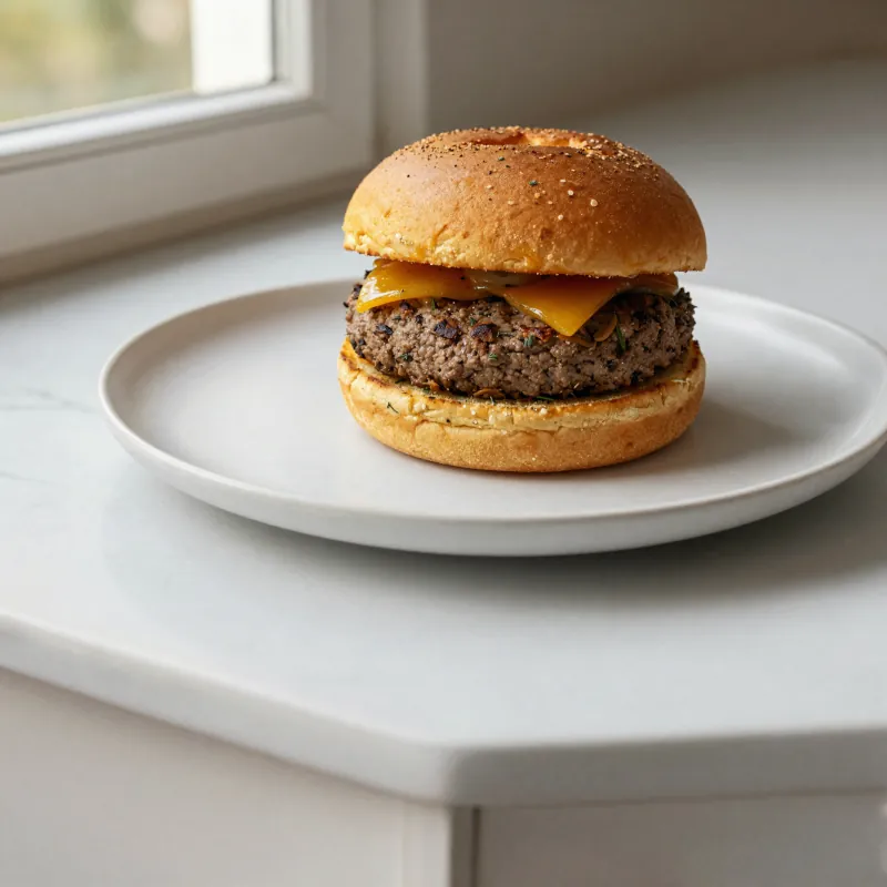 Burger od bundeve sa majonezom