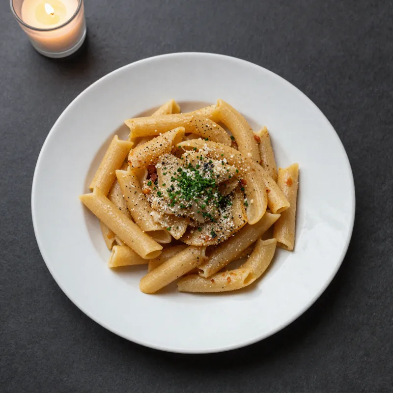 Zapečena pasta u fritezi na vrući vazduh